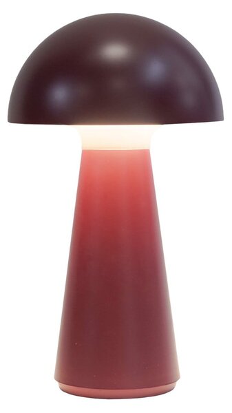 Fioletowa lampa stołowa LED ze zdalnym sterowaniem (wysokość 28 cm) Sam – Sirius