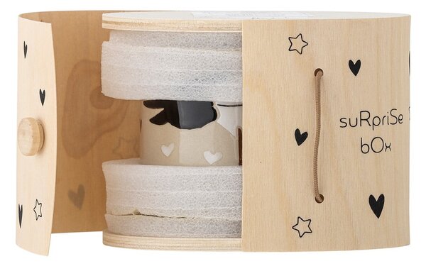 Beżowy ceramiczny kubek dla dzieci 225 ml Bambino – Bloomingville Mini