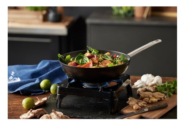 Patelnia wok aluminiowa z powłoką nieprzywierającą ø 28 cm – Holm