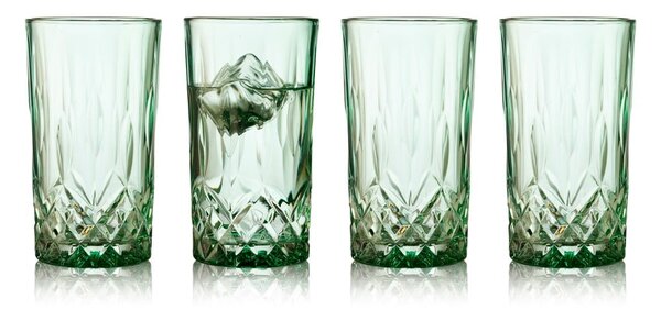 Szklanki zestaw 4 szt. 380 ml Highball Sorrento – Lyngby Glas