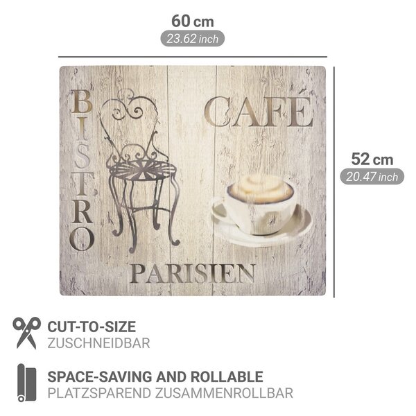 Płyta ochronna na kuchenkę z PVC 60x52 cm Bistro – Wenko