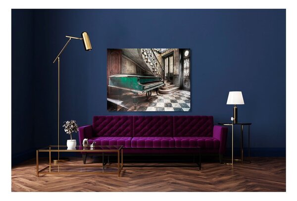 Obraz Styler Canvas Silver Uno Piano, 85x113 cm