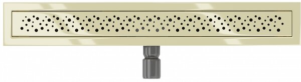 Mexen Flat M12 odpływ liniowy 50 cm, złoty - 1521050-15