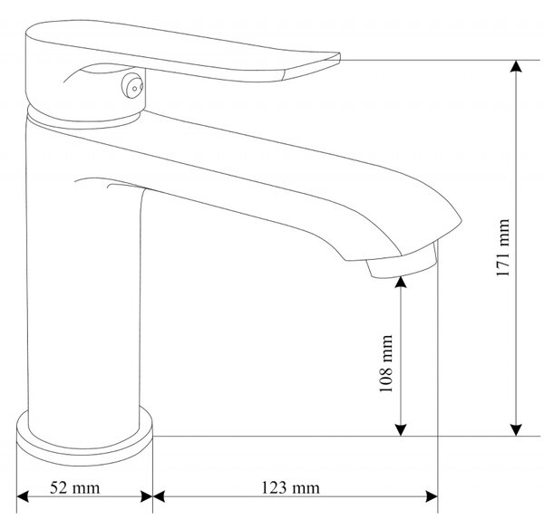 Mexen Pecos R40 zestaw wannowy, chrom - 72703R40-00