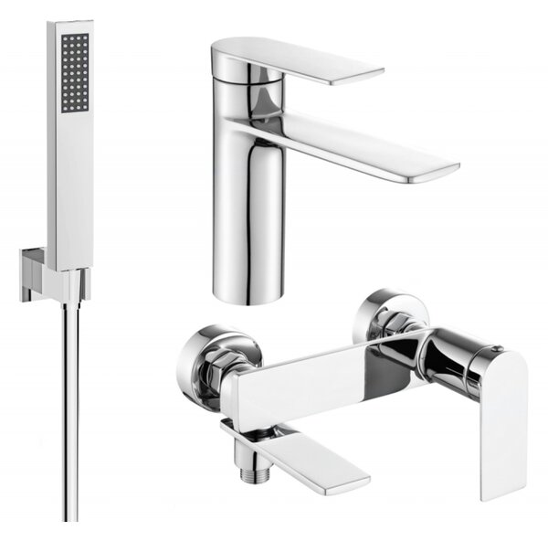Mexen Zero R02 zestaw wannowy, chrom - 71103R02-00