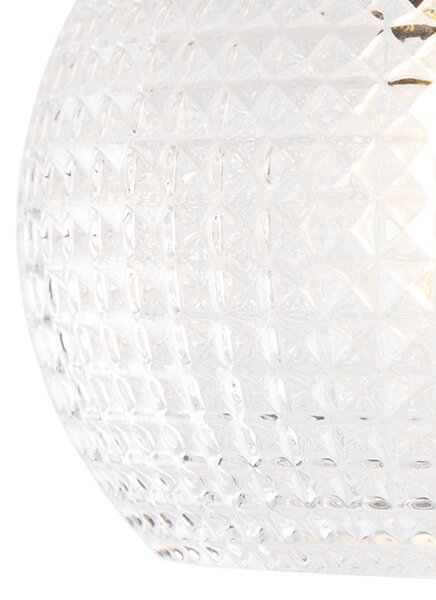 Lampa sufitowa w stylu art deco mosiądz - Sphere