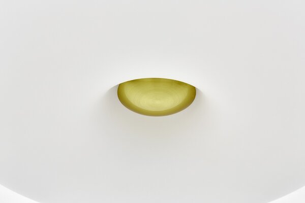 LAMPA SUFITOWA PLAFON NOWOCZESNA BIAŁO-ZŁOTA BIANTE D38
