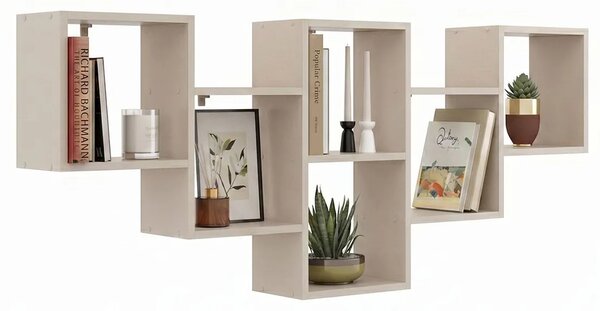 Kaszmirowa designerska półka ścienna H4-L31