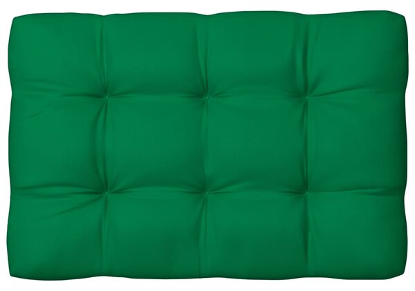 Poduszka na sofę z palet, zielona, 120x80x10 cm