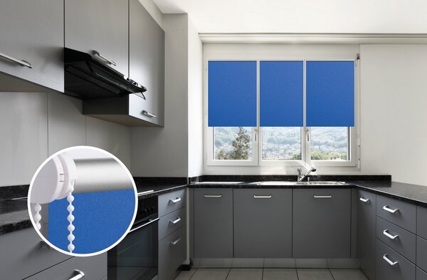 Roleta MINI Rainbow Line niebieski 68 x 150 cm, 68 x 150 cm