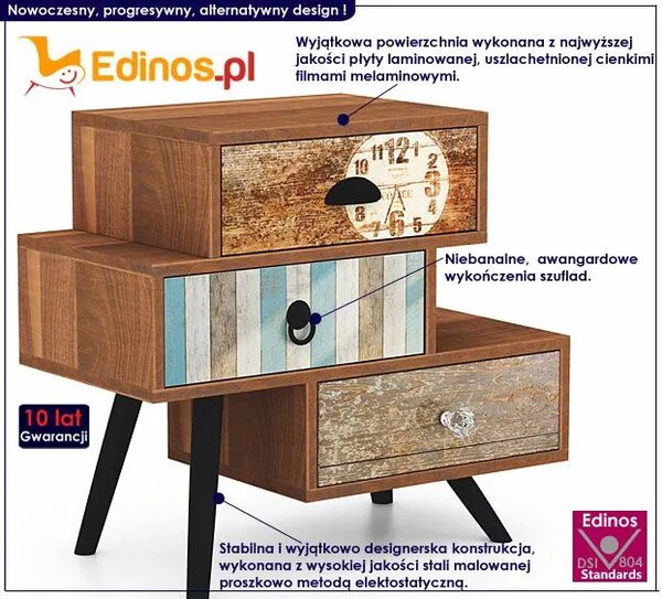 Alternatywna Komoda Na Nóżkach M2-P54