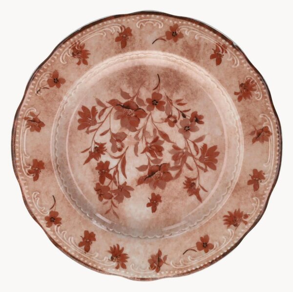 Komplet talerzy deserowych Vienna Roses, 6 szt