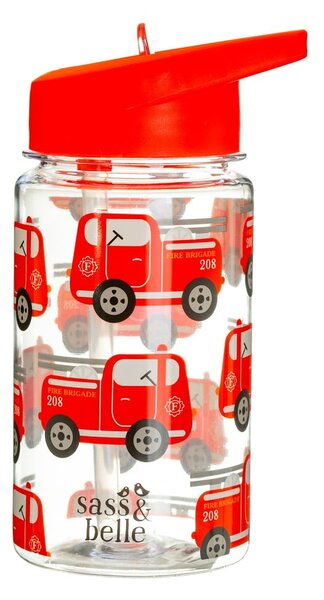 Dziecięca butelka na wodę Sass & Belle Drink Up Engine, 400 ml