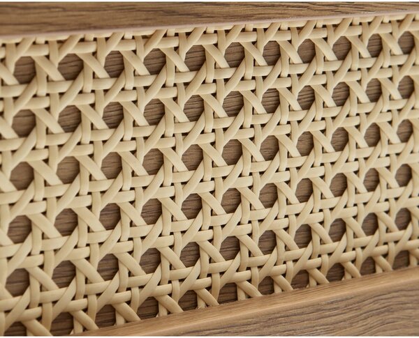 Niska komoda w dekorze dębu w naturalnym kolorze 80x75 cm Pensacola – Unique Furniture
