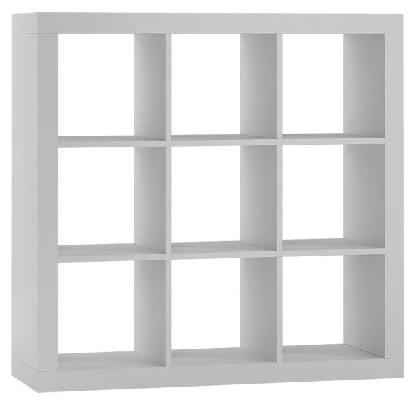 Regał kwadrat Idris 4X - biały