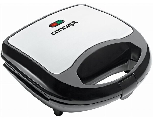 Opiekacz CONCEPT SV-3031 kwadrat stal nierdzewna + czerń 700 W
