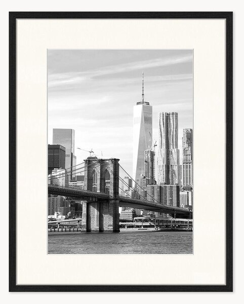 Oprawione zdjęcie Brooklyn Bridge