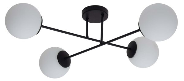 Lampa sufitowa Aurelia 4 czarna