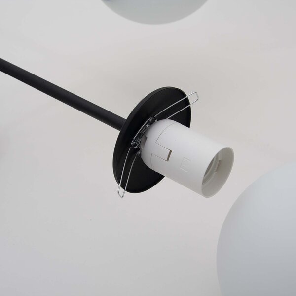 Lampa sufitowa Aurelia 4 czarna