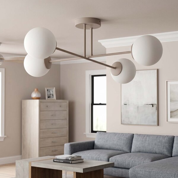 Lampa sufitowa Aurelia 4 beżowa