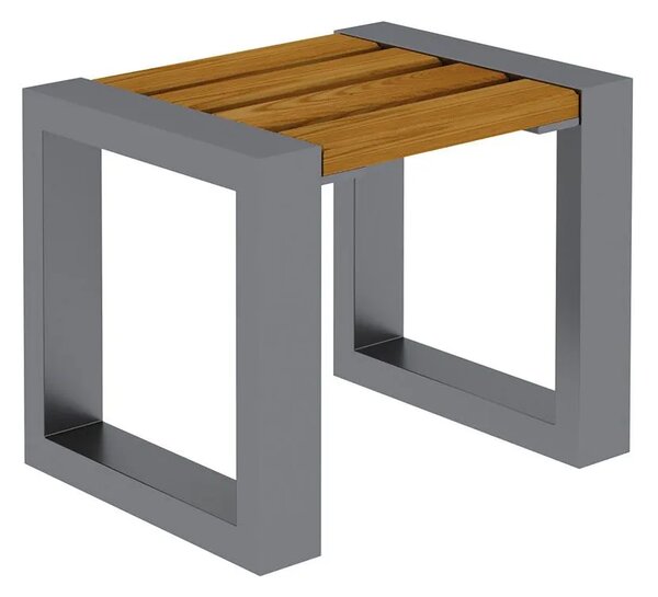Kwadratowy taboret ogrodowy A6-H58