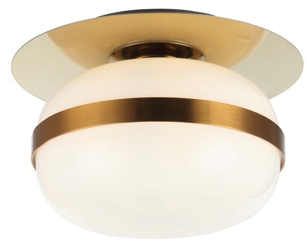 Lampa sufitowa CAMILA plafon złoty kula E27 art deco