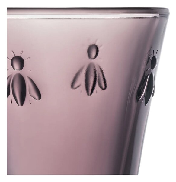 Fioletowa szklanka La Rochère Bee, 260 ml