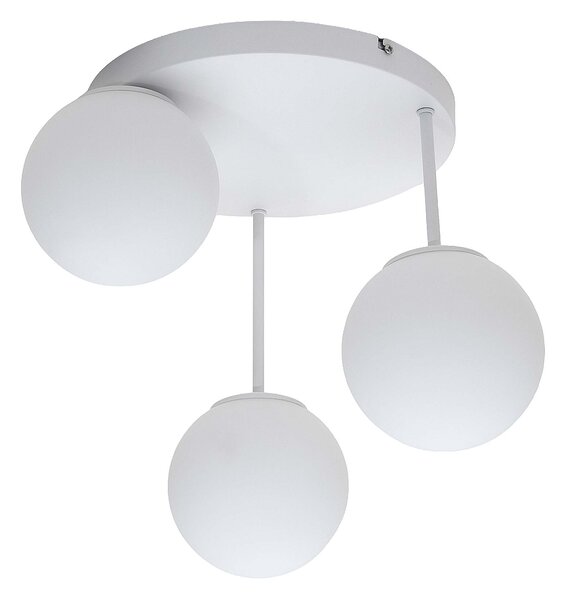 Lampa sufitowa Aurelia 3xE27 led biała kule