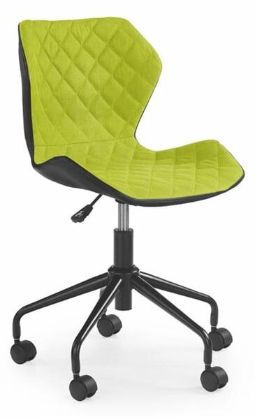 Młodzieżowe krzesło obrotowe fotel biurka zielony