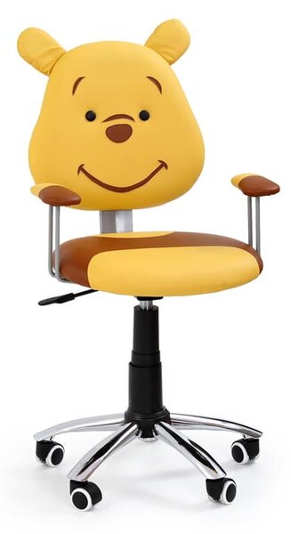 Krzesło do biurka Puchatek fotel obrotowy dziecko