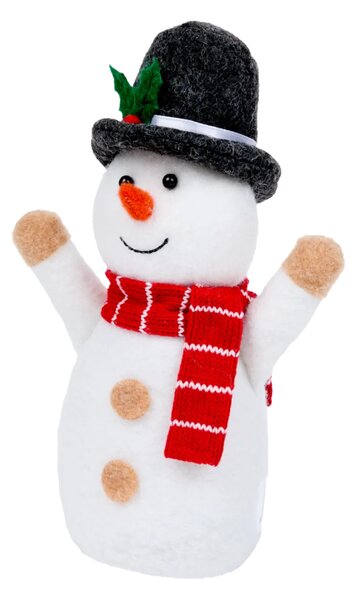 Dekoracja świąteczna ŚNIEŻNY PRZYJACIEL 27 cm - różne warianty Wersja: Gingerbread