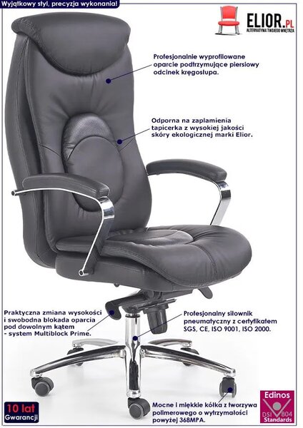 Ergonomiczne krzesło obrotowe B3-B51