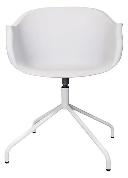 Krzesło obrotowe Dubby - białe