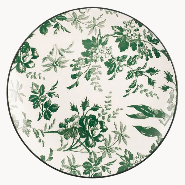 Komplet talerzy na owoce z porcelany Margaret, 6 elem