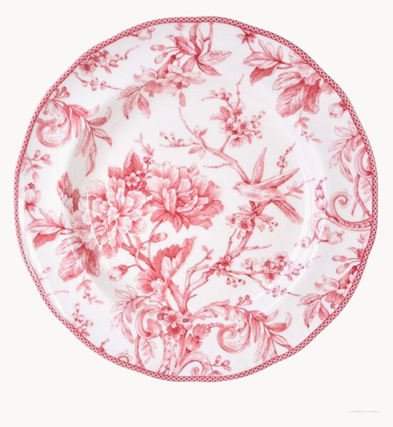 Komplet talerzy śniadaniowych z porcelany Primrose, 6 elem