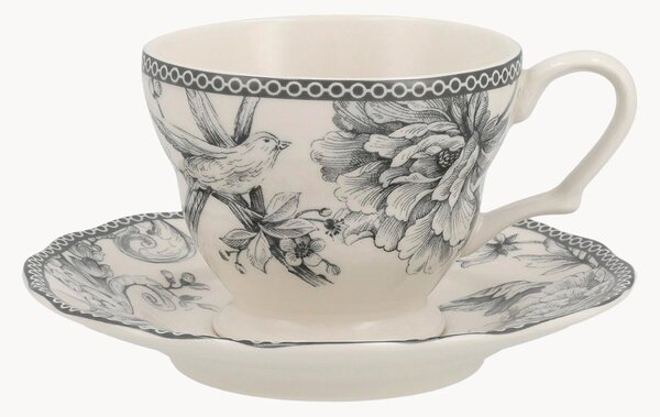 Filiżanka ze spodkiem z porcelany Mayfair