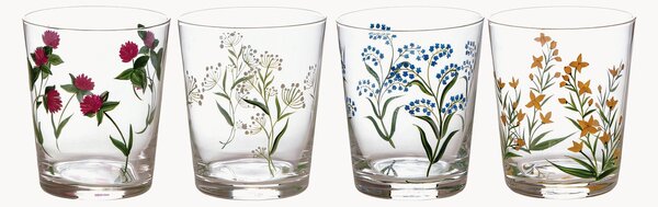 Komplet szklanek Ancora più Flora, 4 elem
