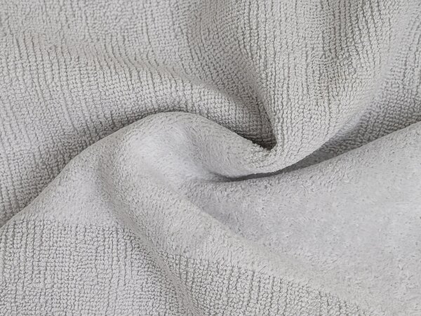 Ręcznik CARRARA 60x100 cm jasnoszary, 100% bawełna