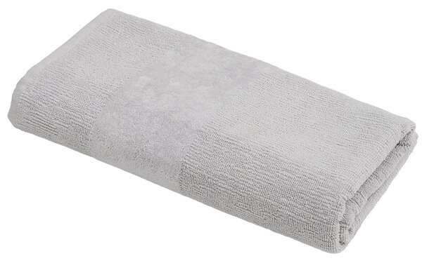 Ręcznik CARRARA 60x100 cm jasnoszary, 100% bawełna