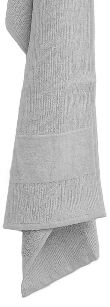 Ręcznik CARRARA 60x100 cm jasnoszary, 100% bawełna