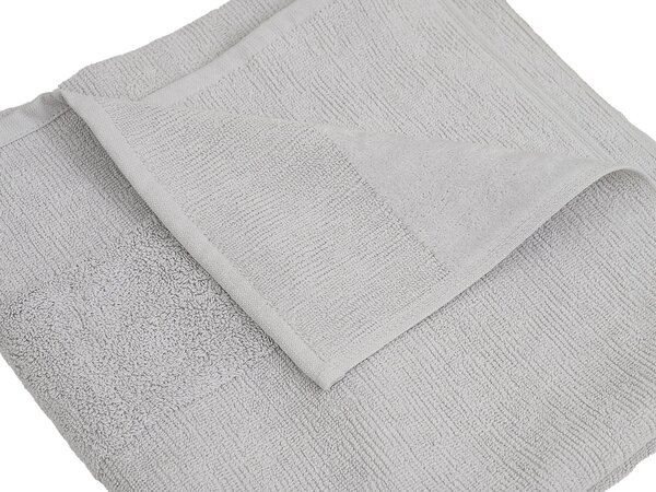 Ręcznik CARRARA 60x100 cm jasnoszary, 100% bawełna