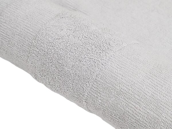 Ręcznik CARRARA 60x100 cm jasnoszary, 100% bawełna
