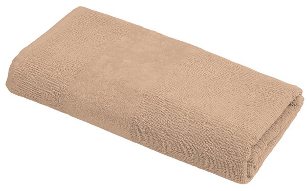 Ręcznik kąpielowy CARRARA 70x140 cm jasnobrązowy, 100% bawełna