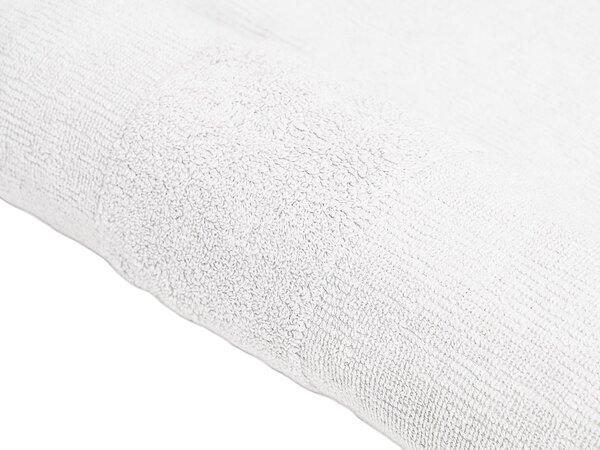 Zestaw ręczników CARRARA 1 szt. 60x100 cm i 1 szt. 40x55 cm 100% bawełna, biały