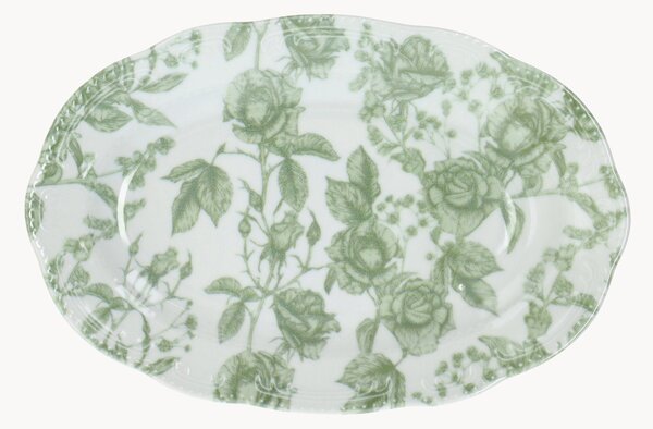 Półmisek z porcelany Wienna Green Roses