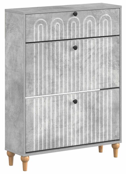 Szafka na buty ALKMAAR 78 x 24 x 103 cm Drewno inżynieryjne