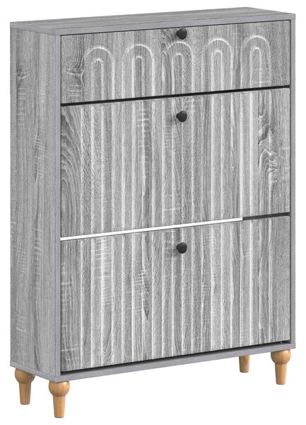 Szafka na buty ALKMAAR 78 x 24 x 103 cm Drewno inżynieryjne