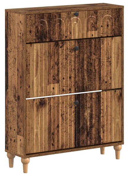 Szafka na buty ALKMAAR 78 x 24 x 103 cm Drewno inżynieryjne