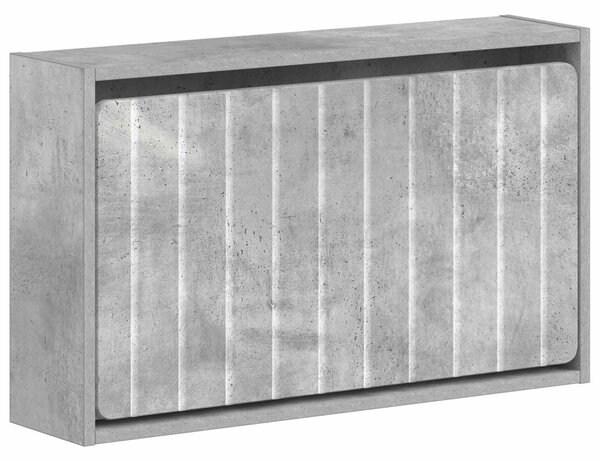 Wisząca szafka na buty ZWOLLE 71 x 17 x 43 cm Betonowy szary