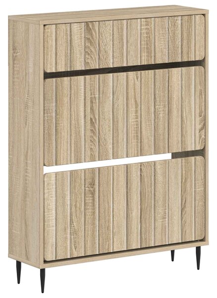 Szafka na buty ZWOLLE 78 x 24 x 103 cm Drewno inżynieryjne